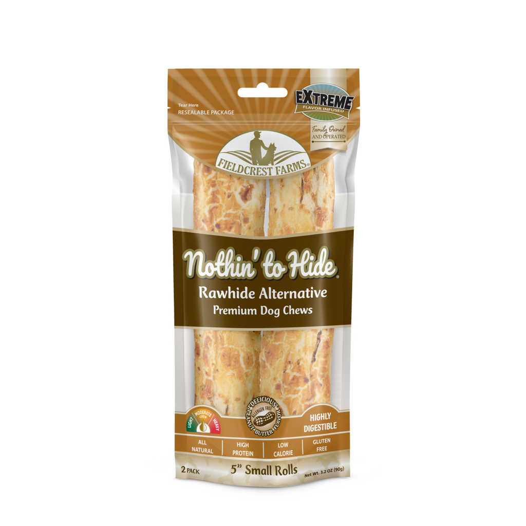 Nothin to Hide Peanut Butter Rolls 5inch 2 Pack