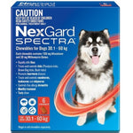 Nexgard Spectra 30.1-60kg Red