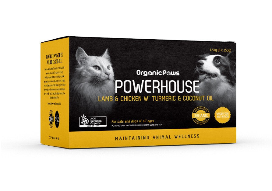 Organic Paws Powerhouse Lamb & Chicken