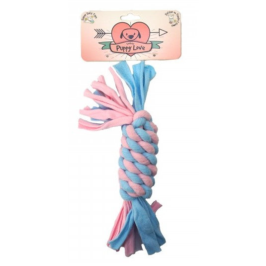 Puppy Love Fleece Log Toy