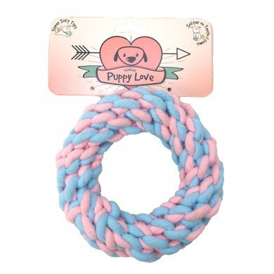 Puppy Love Fleece Ring 15cm