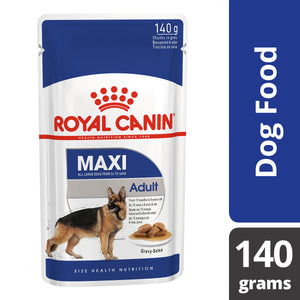 Royal Canin Maxi Adult in Gravy 140g