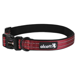 Alcott Reflective Collar Red