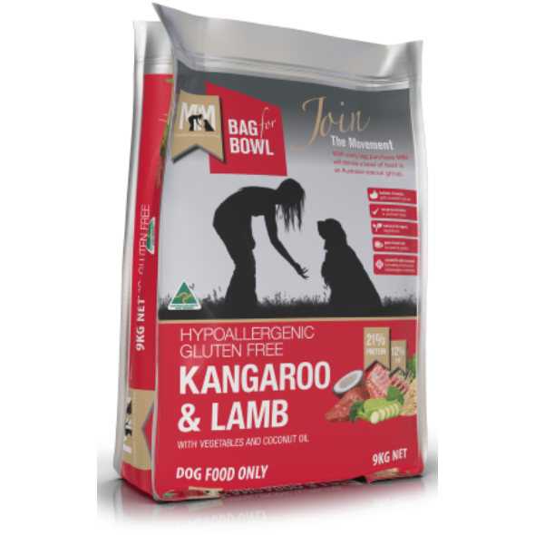 Meals for Mutts Kangaroo & Lamb 2.5-20kg