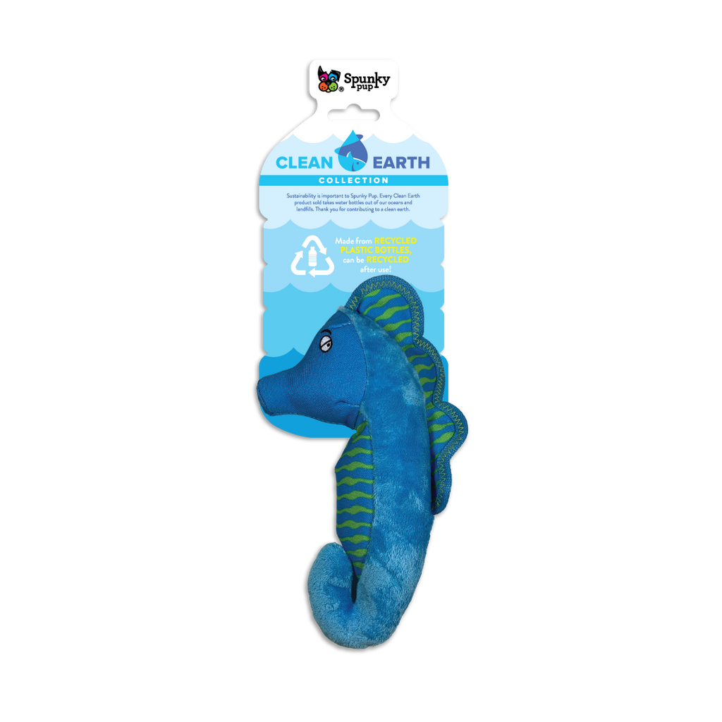 Spunky Pup Clean Earth Seahorse