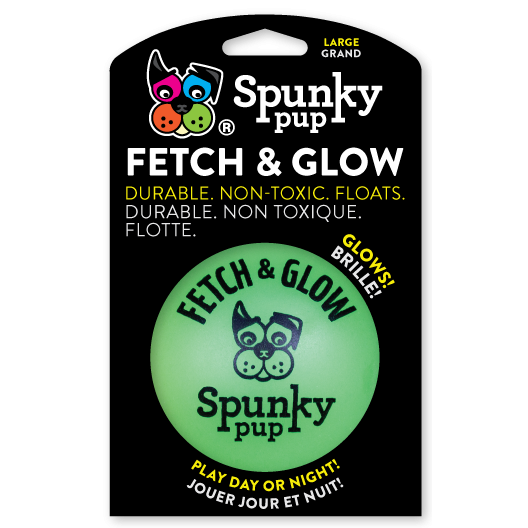 Spunky Pup Fetch & Glow Ball