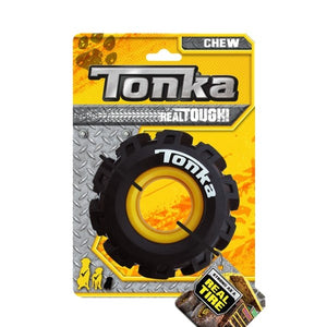 TONKA Seismic Tread Tyre BK/YL 12.5cm