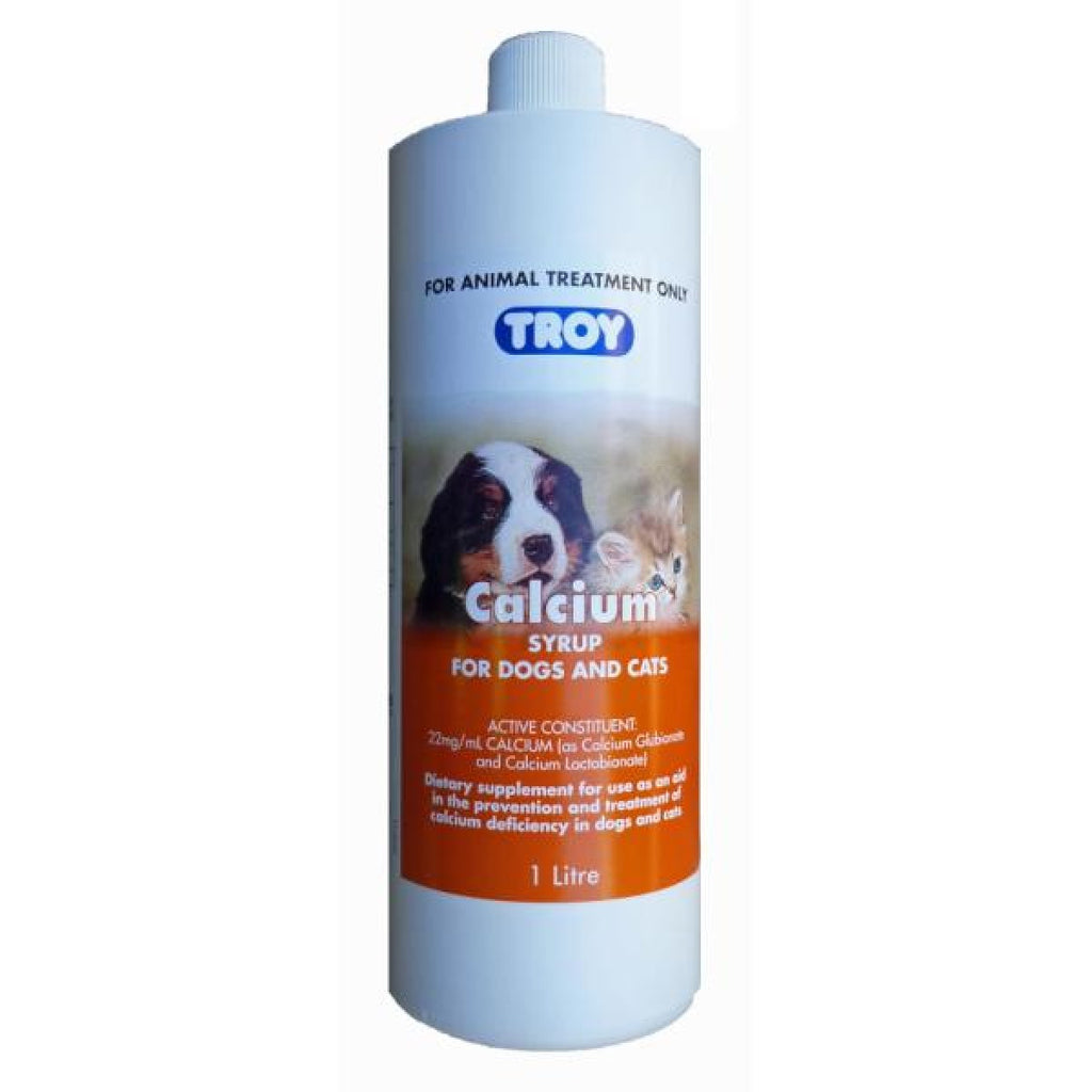 Troy Calcium Syrup 250mL Tails Pet Centre
