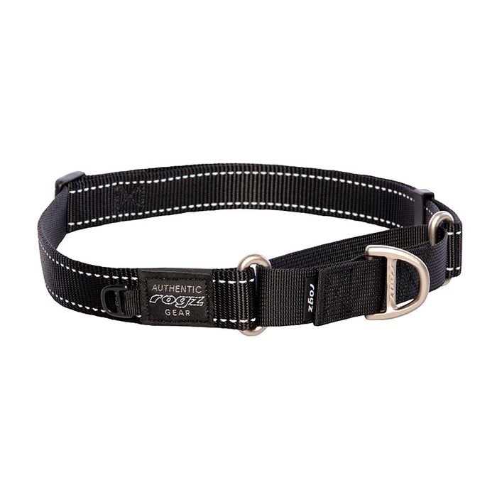 Rogz Control Collar Web Black