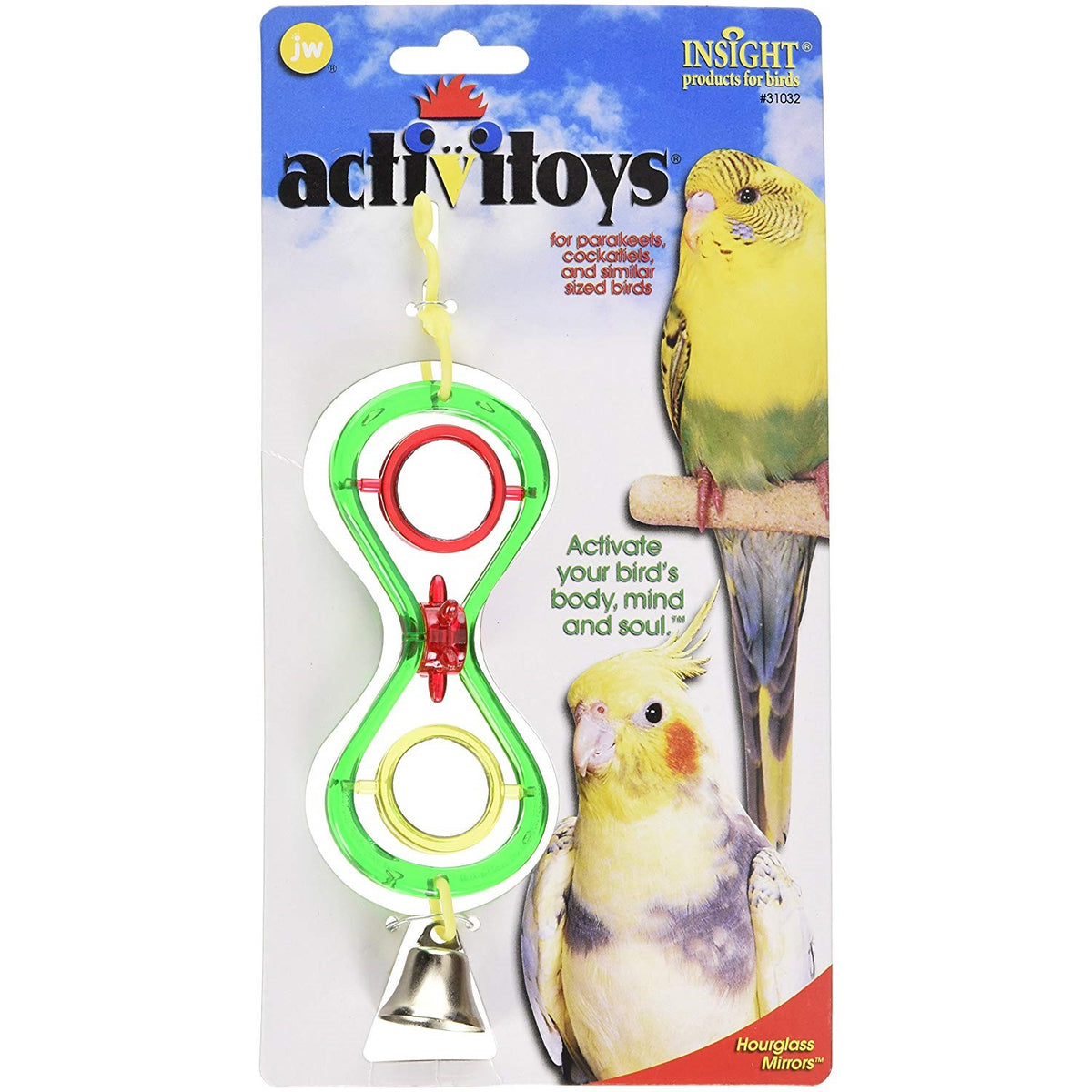 JW Bird Toy Hourglass Mirrors – Tails Pet Centre